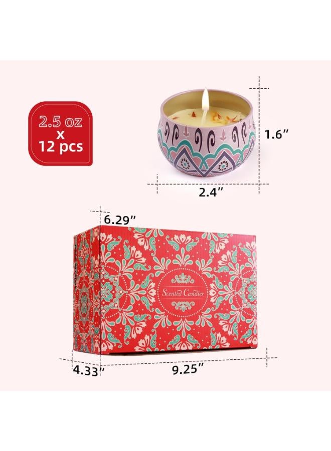 Pack Of 12 Flameless & Smokeless Candels Set - Image 2