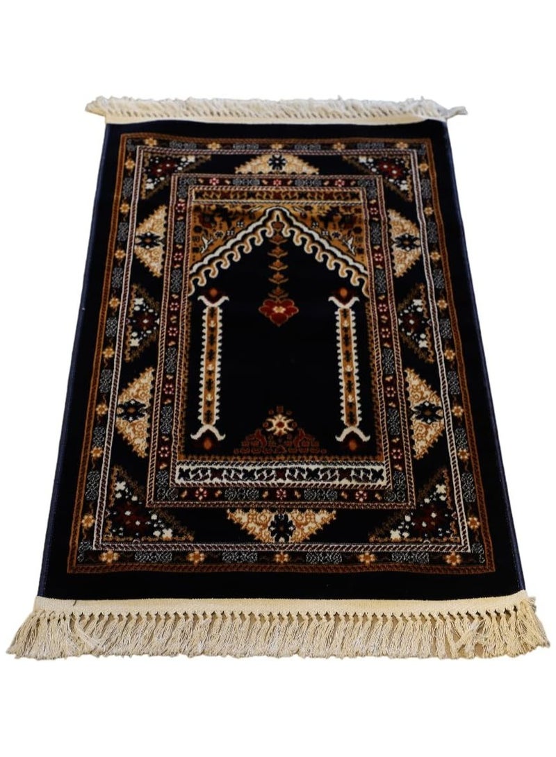Premium Muslim Prayer Mat Or Islamic Rug Ramadan Gift Set Janamaz Sajadah Design 6