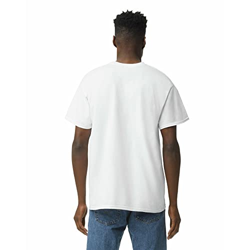 Gildan mens Heavy Cotton T-shirt, Style G5000, Multipack Shirt, White (2-pack), Medium US - Image 3
