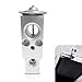 GRANDI Car AC Expansion Valve Steam Engine Air Conditioning Valve Universal AC System Repair Accessories 80213TF0G01 19205241 80211TP5H11 80221TZ3A41 for Most Cars Silver - Image 2
