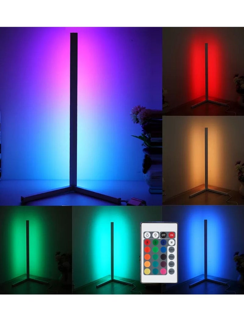 TUYA Smart RGB LED Floor Lamp Modern Minimalism Color Changing LED Dimmable Torchiere 20W 140CM - Image 3
