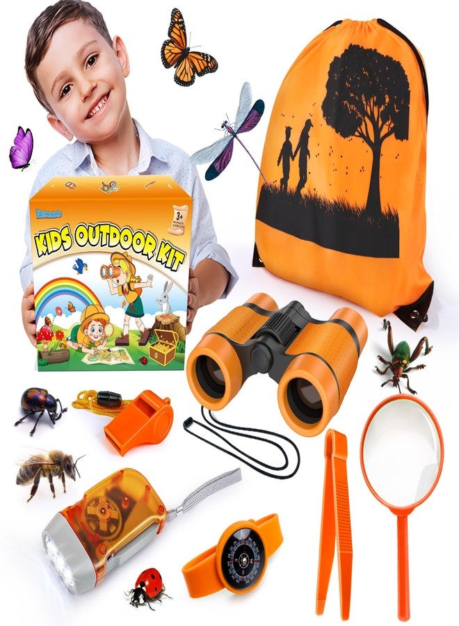 YOPINSAND Kids Explorer Kit & Bug Catcher Kit, 7 Pcs Kids Outdoor Exploration Set - Image 1