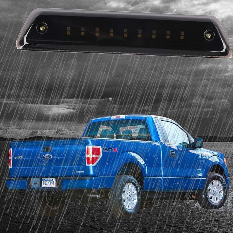 Tutor Auto Third Brake Light Compatible with Ford F150 2009 2010 2011 2012 2013 2014 3rd Brake Light Led Smoked Cargo Light Accessories - Image 4