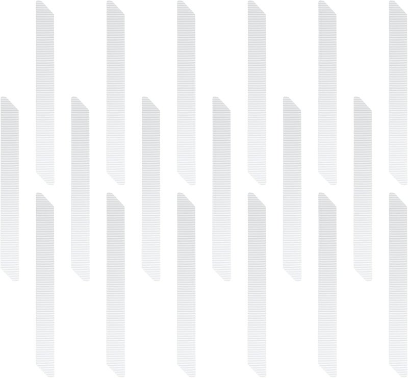 Duck Brand Adhesive Tub Tread Strips, 0.75 x 8.5-Inch Each, 18 Pack, White (663138) - Image 2