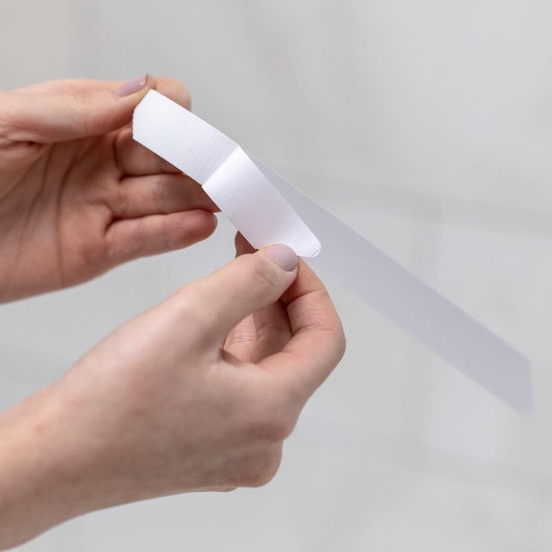 Duck Brand Adhesive Tub Tread Strips, 0.75 x 8.5-Inch Each, 18 Pack, White (663138) - Image 5