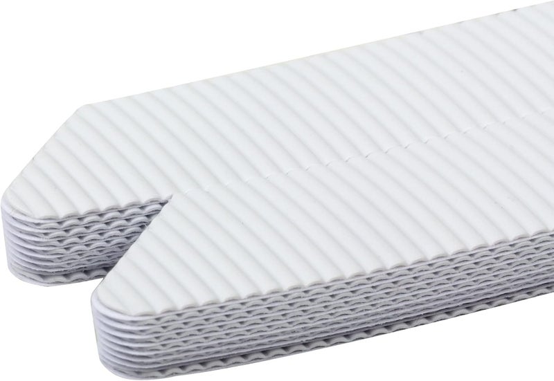 Duck Brand Adhesive Tub Tread Strips, 0.75 x 8.5-Inch Each, 18 Pack, White (663138) - Image 1