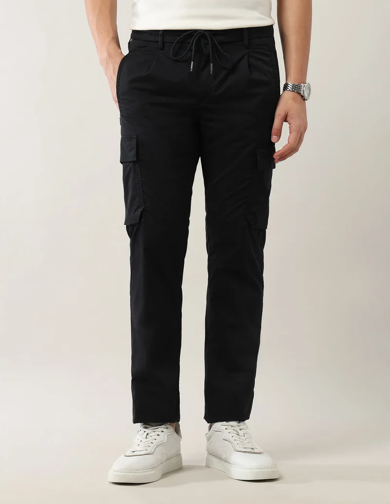 Arrow Pure Cotton Regular Fit Cargos