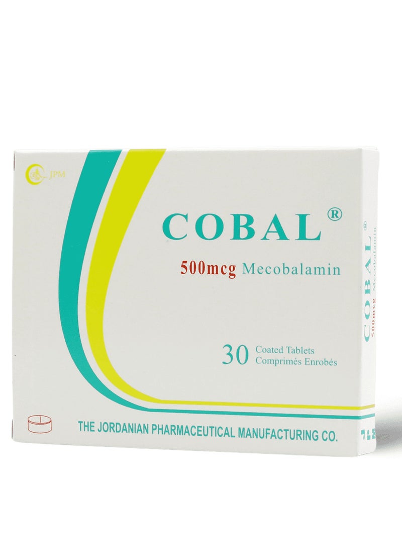 COBAL Cobal Vitamin B12 500 mcg 30 Tablets - Image 2