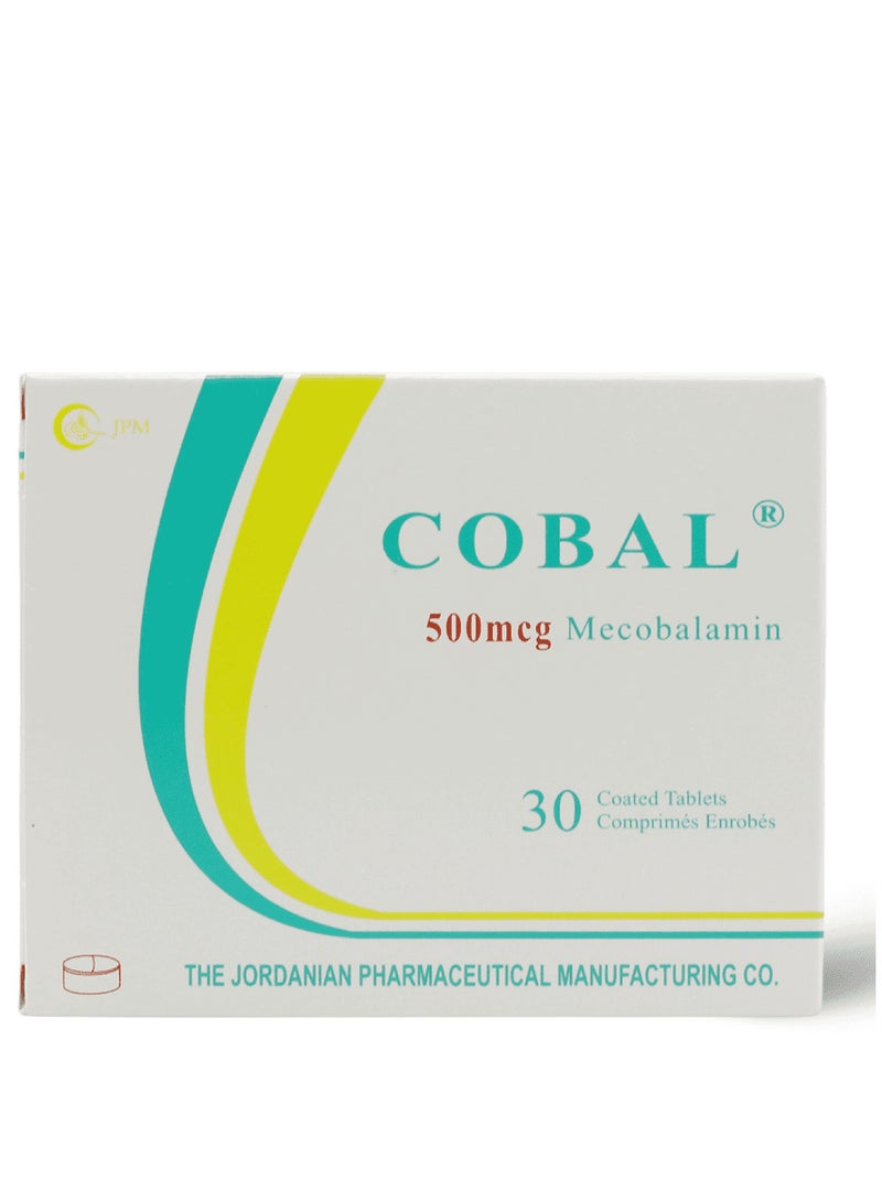 COBAL Cobal Vitamin B12 500 mcg 30 Tablets - Image 4