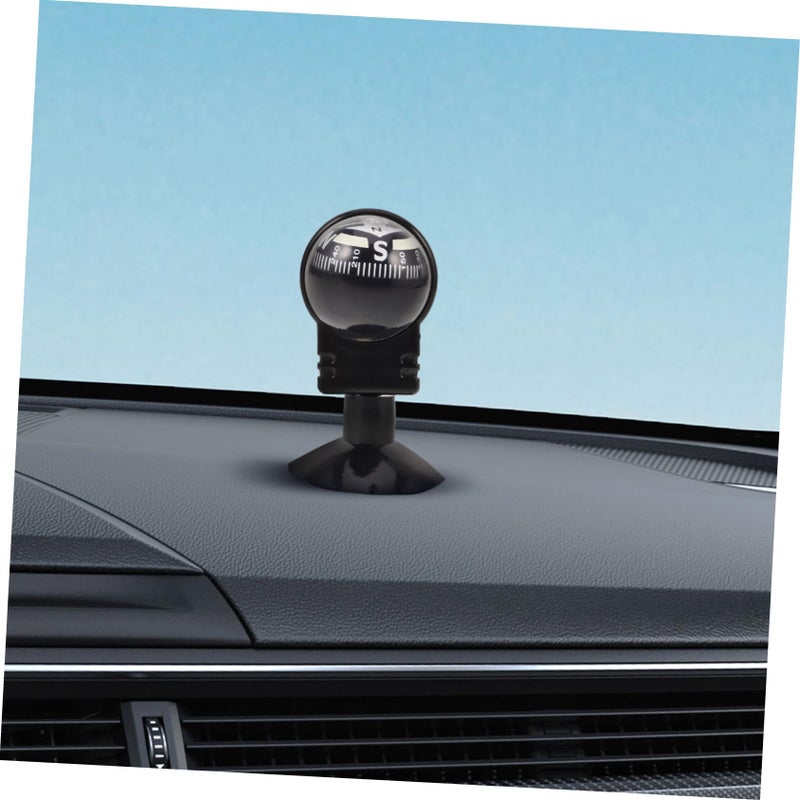 Foldable Rotating Car Compass with Suction Cup for Outdoor Camping Auto Navigation - Image 5