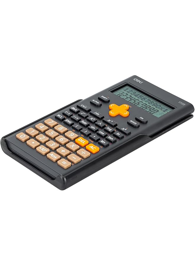 ديلي آلة حاسبة علمية ذات 300 وظيفة باللون الأسود - Image 3