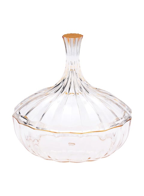 Acrylic 12cm Bowl with Attractive Handle