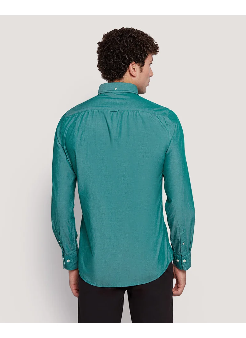 غانت Gant Men’S Slim Fit Cotton Poplin Shirt