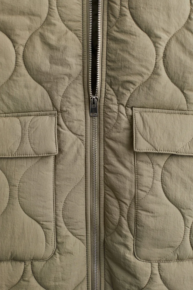 H&M Oversized quilted jacket