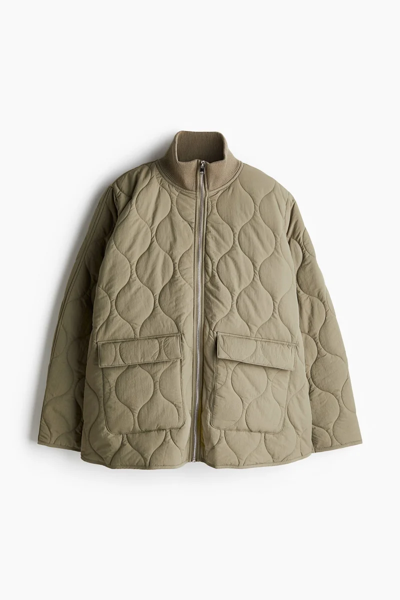 H&M Oversized quilted jacket