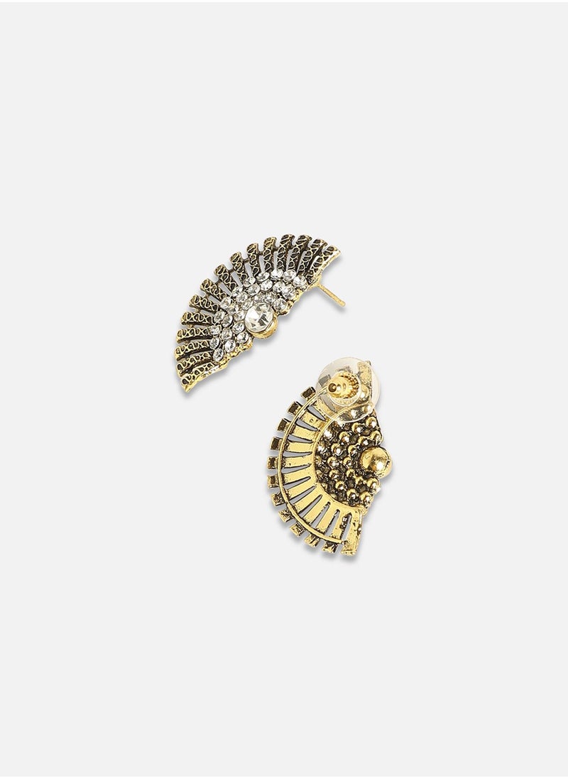 SOHI - Luminary Luxe Stud Earrings - Image 1