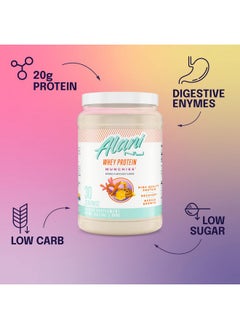 Alani Nu Alani Nu Whey Protein Powder Munchies | 23g Protein with Low Sugar & Digestive Enzymes | Meal Replacement Powder | Low Fat Low Carb Whey Isolate Protein Blend | Low Sugar |30 Servings  - Image 5