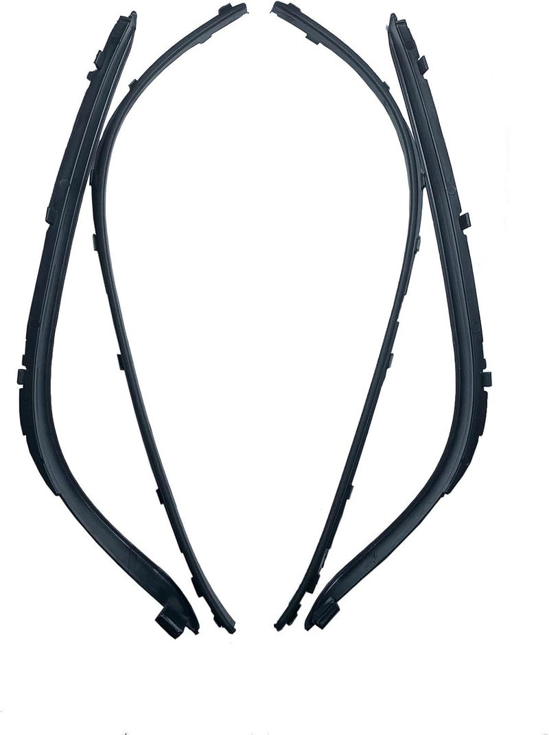 QASULER Wheel Fender Arch Extensions for Jeep Grand Cherokee - Image 1