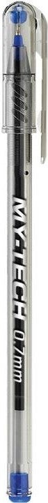 Pensan Ballpoint Pen Blue Color 5 Pieces 0.7mm My-Tech Ballpoint Pen 0.7mm 2240 - Image 2