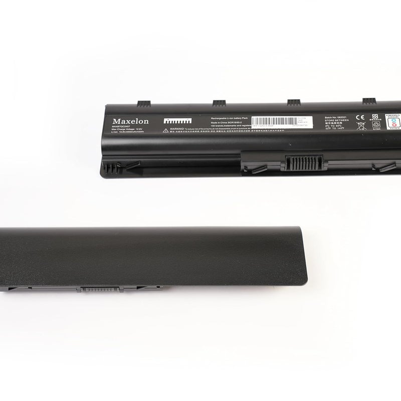 Maxelon BIS Certified Rechargeable MU06 MU09 Extended Laptop Battery for HP Pavilion G6 G7 G62 G72 G4 / 2000 Notebook PC / DV6 DV7 DM4 / Compaq Presario CQ32 CQ42 CQ43 CQ56 CQ57 CQ62 CQ72- (Black) - Image 2