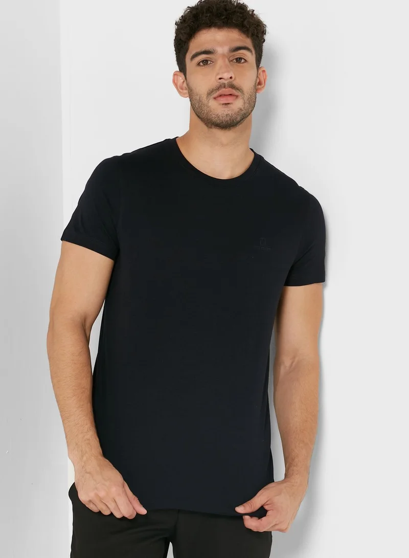 Boris Becker Modal-Blend Crew Neck T-Shirt