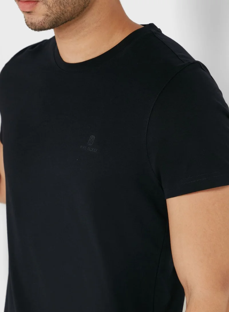 Boris Becker Modal-Blend Crew Neck T-Shirt