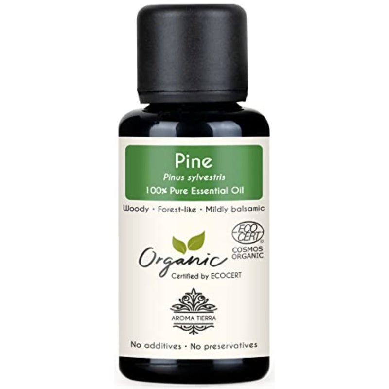 Organic Pine Essential Oil 30ml - 100% Pure and Natural - Fresh, Crisp and Forest-like - For Aromatherapy, Diffuser, Relaxation, Purify Air, Wellness and Home - Image 1