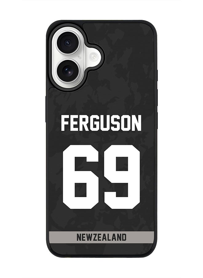 Stylizedd iPhone 17 Case, [Compatible with MagSafe] Slim Magnetic cover Phone Case iPhone 17 -South Africa Quinton de Kock, Jersey No 12 - Image 1