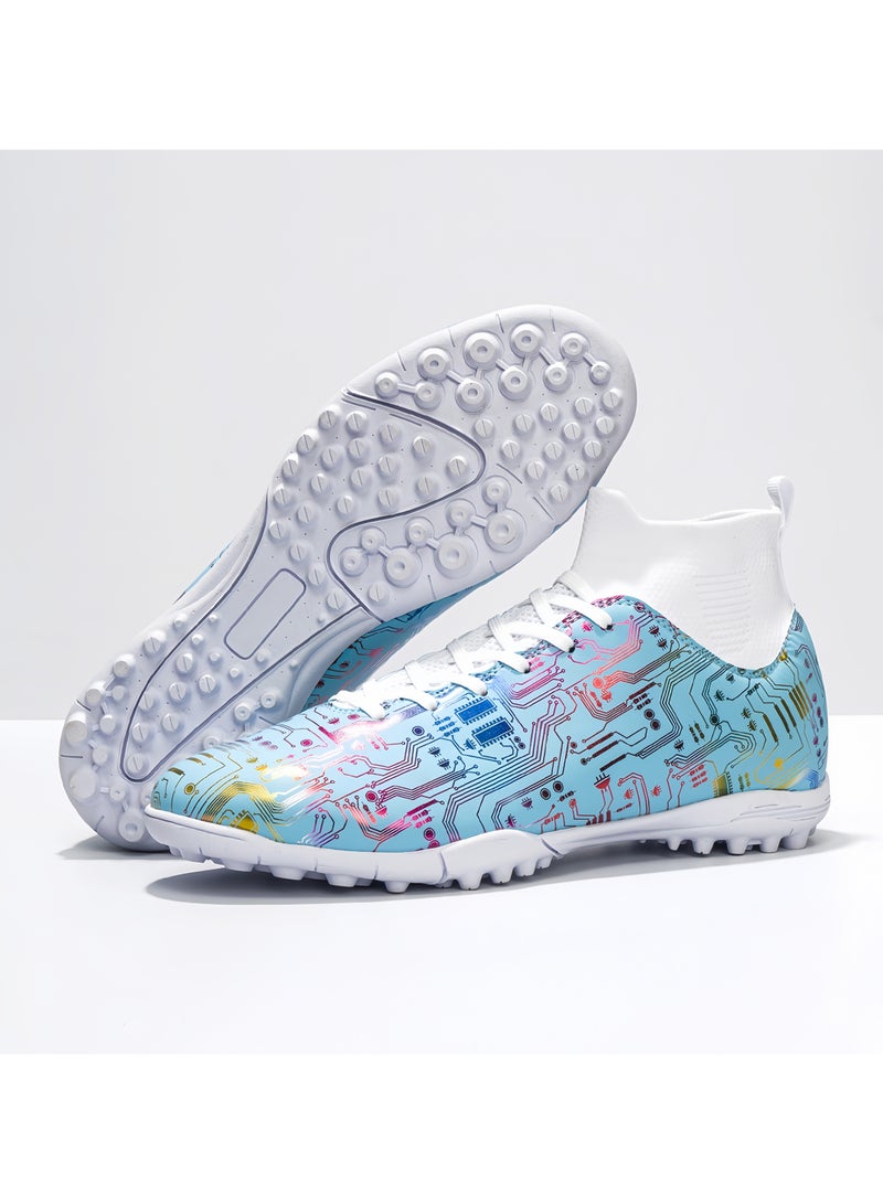 SKT Shiketro New Large Size Youth Adult Long Spike Football Shoes Special Training Shoes Indoor And Outdoor Sports Shoes  - Image 1
