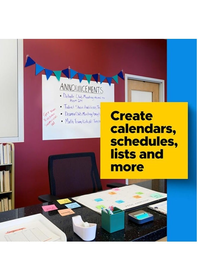 Post It Super Sticky Dry Erase Surface 180x120cm Size - Image 3