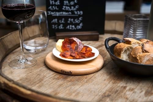 STAUB 40511 – 078 – 0 Accessories - Magnetic Wooden Trivet 16.5 x 16.5 x 2 cm - Image 3