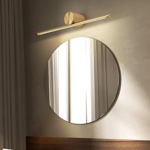 FILLISKA® 12 Watt BlackGold Modern LED Picture/Dressing/Vanity/Bathroom/Mirror Light with 3 Step Light Mode & Non-Adjustable Head (White, Warm White and Neutral White)(2 Year Warranty) - Image 2