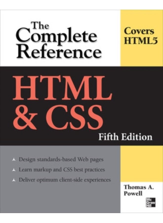 HTML & CSS: The Complete Reference, Fifth Edition (Complete Reference Series) 