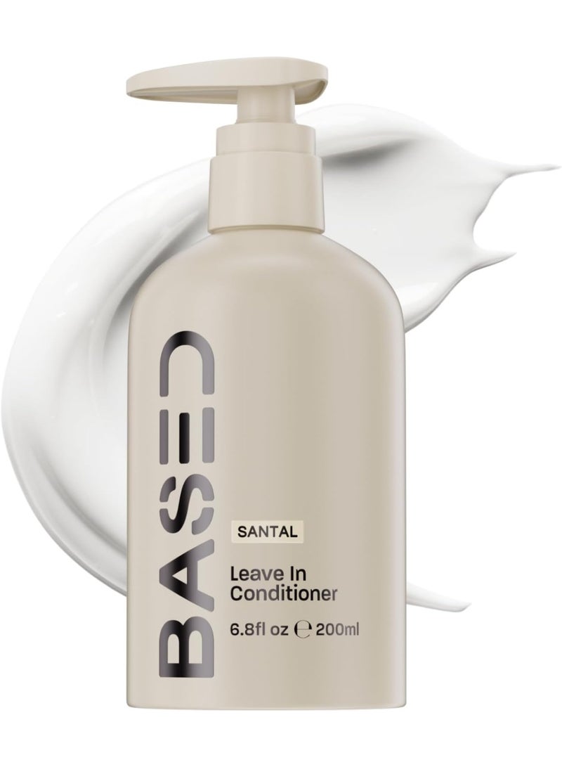 استنادا الي بلسم الشعر BASED BODYWORKS، التحكم الفوري في التجاعيد، يرطب ويغذي الشعر، بلسم فائق الجودة للرجال، شعر صحي خالي من التجاعيد خلال دقائق (192 مل عبوة من 1) - Image 1