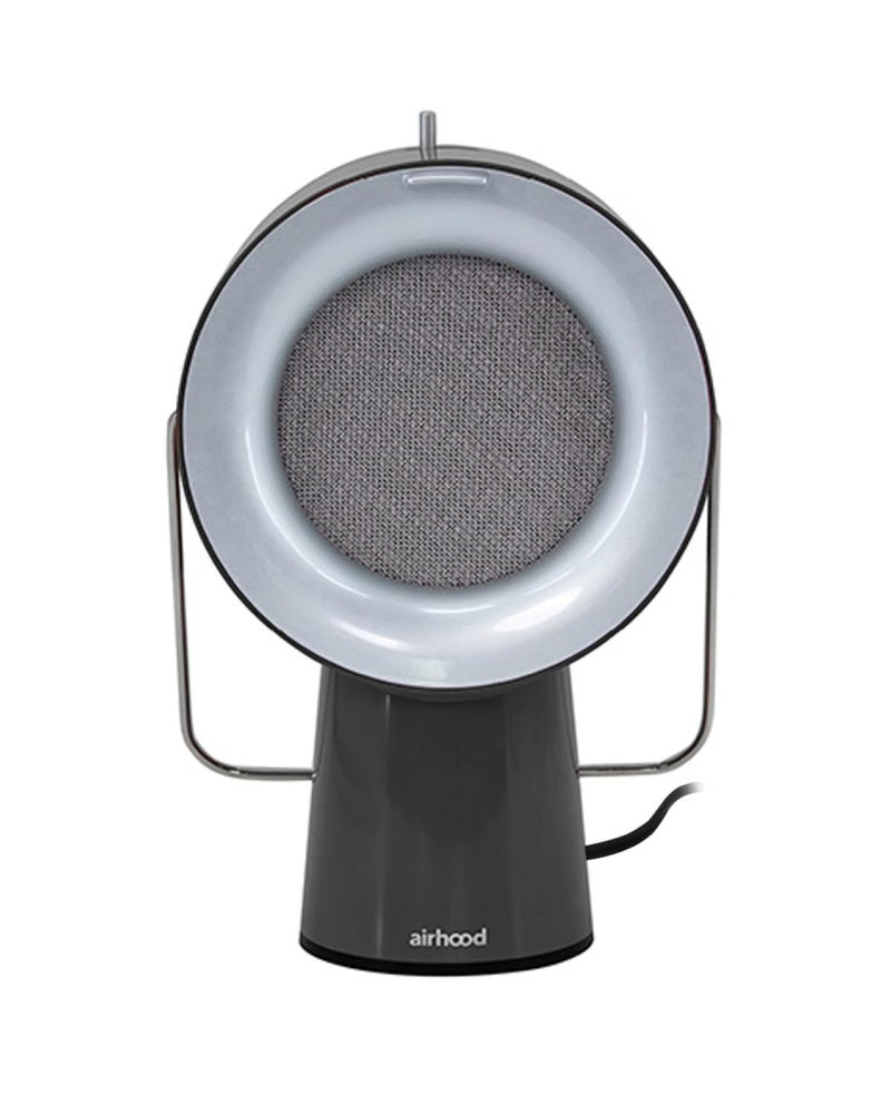 AirHood Wired Range Hood | Portable Kitchen Exhaust Fan with 2 Activated Charcoal Air Filter & Stainless-steel Oil Filter | Easy to Clean - Ideal for Indoor Cooktop Use (Space Black) - Image 1