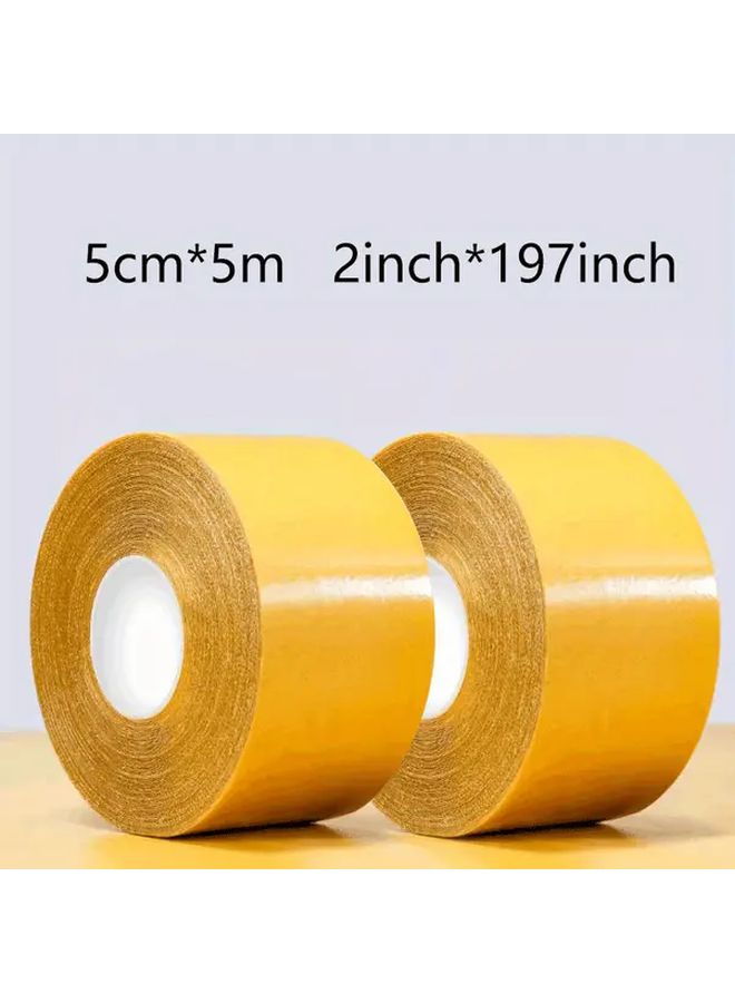 Buy 1 Get 1 Free 2pcs High Strength Double Sided Tape 2in x 197in Multi Surface Adhesion - Image 1