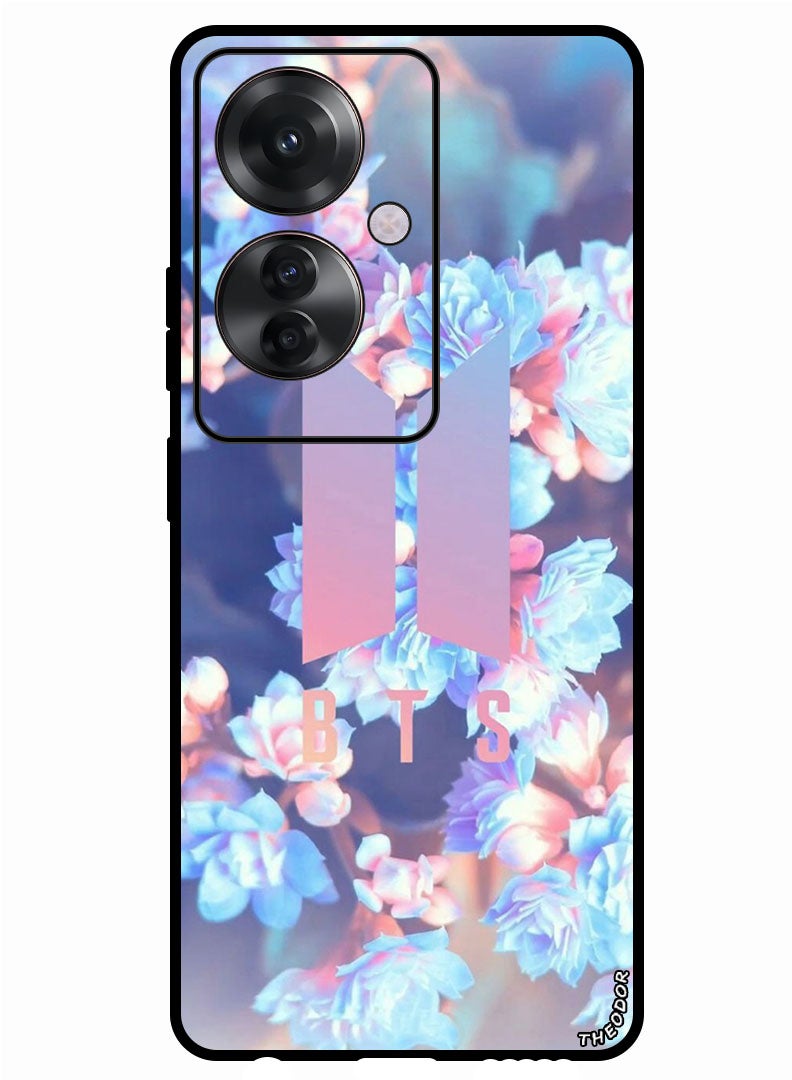 Theodor Protective Case Anti Scratch Shock Proof Bumper Cover For Oppo Reno 11F BTS logo - Image 1