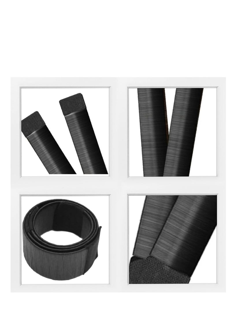 طقم صانعة كعكة الشعر، 6 قطع، لف الشعر على شكل كعكة دونات فرنسية مطوية الشعر للنساء والأطفال - Image 3