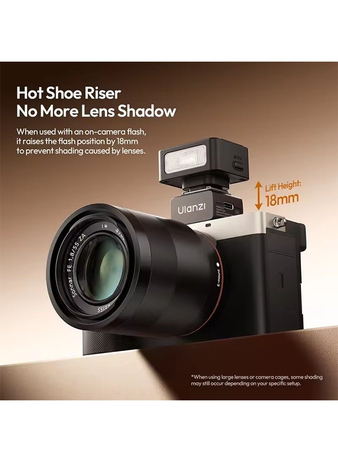 يولانزي مشغل فلاش Ulanzi LA10 Mini TX/RX 2.4GHz 8M Triggering Flash Trigger لكاميرات Sony Canon Nikon Fujifilm Pentax Olympus - Image 1