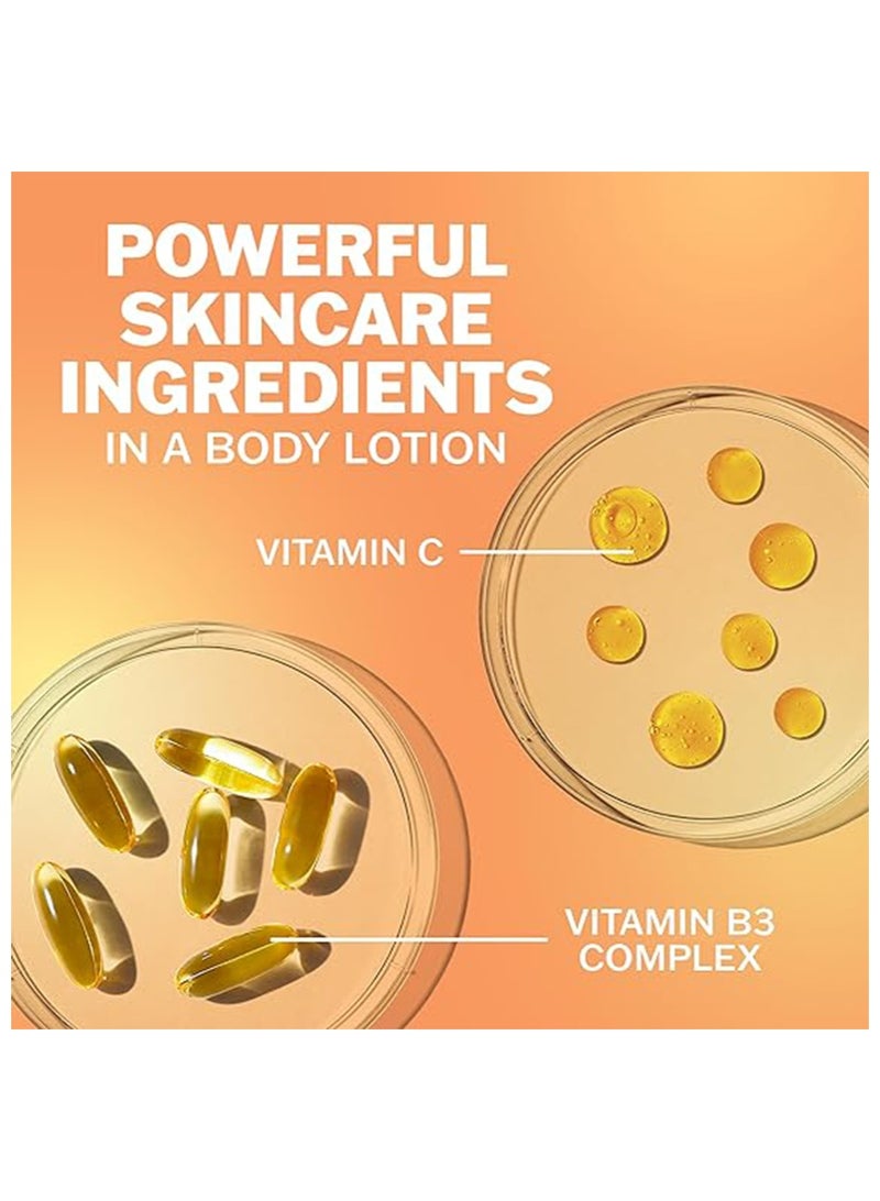 لوشن بدن أولاي للنساء، لتفتيح البشرة مع سيروم فيتامين سي، لبشرة مشرقة وواضحة، ترطيب وترطيب يدوم 24 ساعة، تركيبة سريعة الامتصاص، معقد فيتامين B3، لجميع أنواع البشرة، 17 أونصة سائلة، 502 مل - Image 2