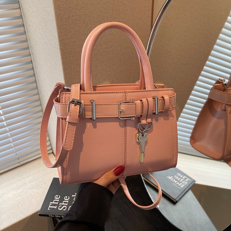 Retro Trendy Satchel Small Square Bag 2025 Niche Fashion Casual Shoulder Bag High-End Crossbody Bag For Women - Image 2