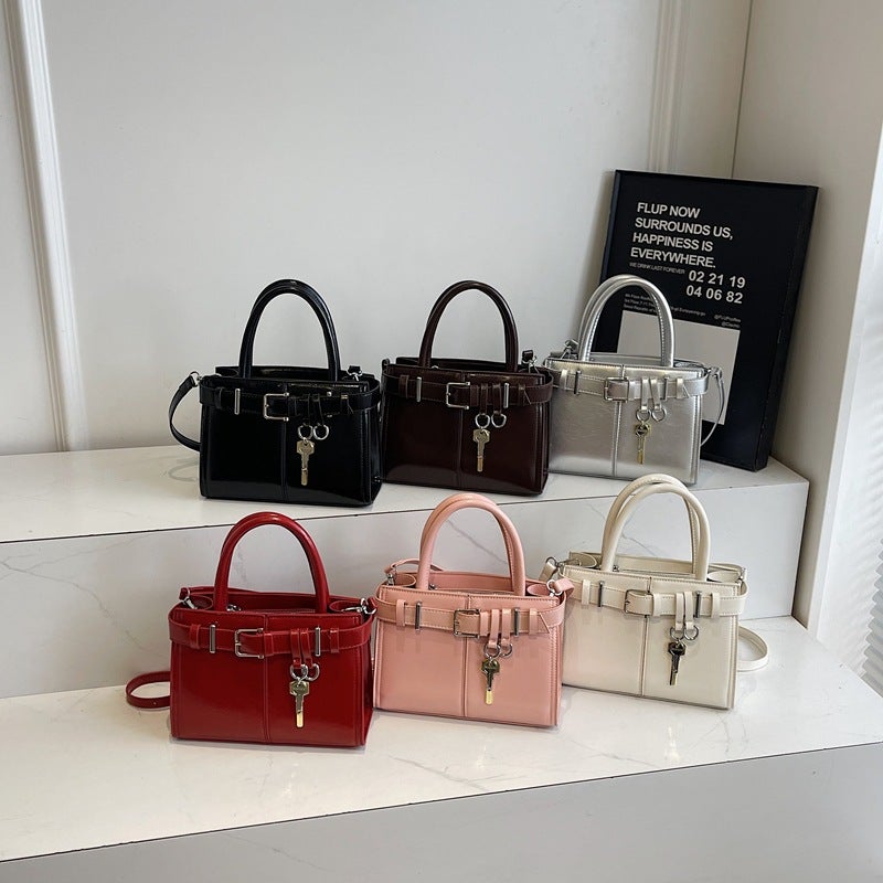 Retro Trendy Satchel Small Square Bag 2025 Niche Fashion Casual Shoulder Bag High-End Crossbody Bag For Women - Image 5