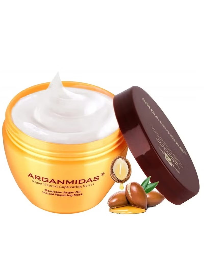 Arganmidas Hair Mask With Moroccan Argan Oil For Instant Repair - 300 ml - Image 3