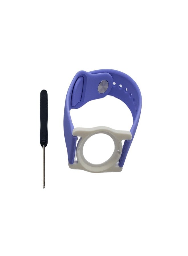 Generic Ava Fertility Tracker Replacement Band | AVA Tracker Not Included | Includes Custom band adapter, watch strap, screwdriver for assembly (Purple Silicone), Medium - Image 1