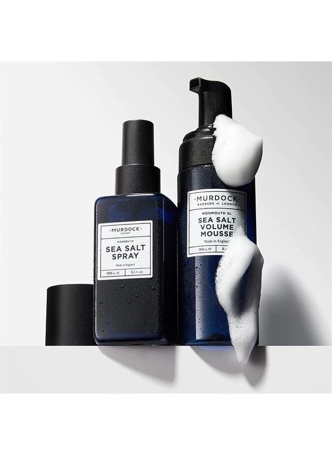 Murdock London - Sea Salt Volume Mousse | Thickening Matte Provides Volume and Hold | Vegan | Made in England | 5.07 oz - Image 1