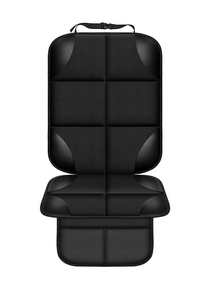 Oasisgalore 1 Pack Waterproof Car Seat Protector Anti Slip Fabric Car Seat Covers Cushion Mat for Baby and Pet  - Image 1