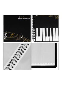 SYOSI SYOSI Music Folder, 30 Pages/60 Pockets Music File Folder Sheet, Storage Folder Music Document, Folder Blank Concert Choral Folder, Double Side Music Folder File  - Image 1