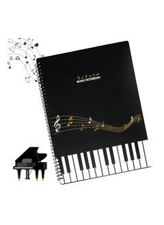 SYOSI SYOSI Music Folder, 30 Pages/60 Pockets Music File Folder Sheet, Storage Folder Music Document, Folder Blank Concert Choral Folder, Double Side Music Folder File  - Image 3