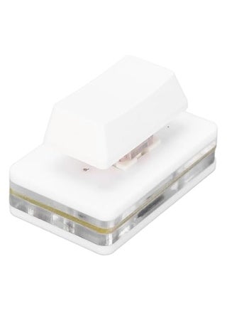 1 Key Programmable Macro PC Keyboard, User Defined USB Button Single Keyboard, RGB Mechanical OSU Keypad, USB C Wired Customized Shortcut Key for Gaming (White) - pzsku/Z5A3669F5924A8421886FZ/45/_/1734757753/e5447e8a-290e-49d4-aa76-d89056a78353