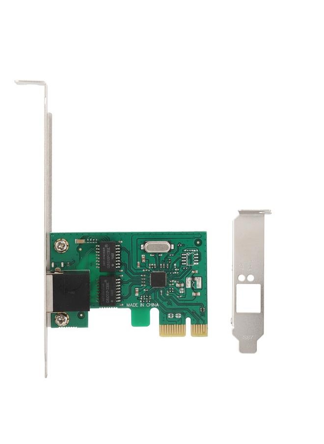 Thoraya RTL8111F Processor Gigabit PCI-E Single Port Desktop Network Server Adapter  - Image 1